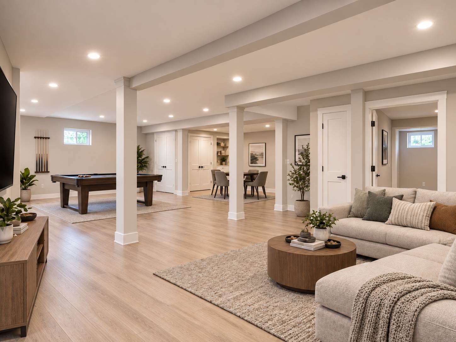 Basement Remodeling and Finishing