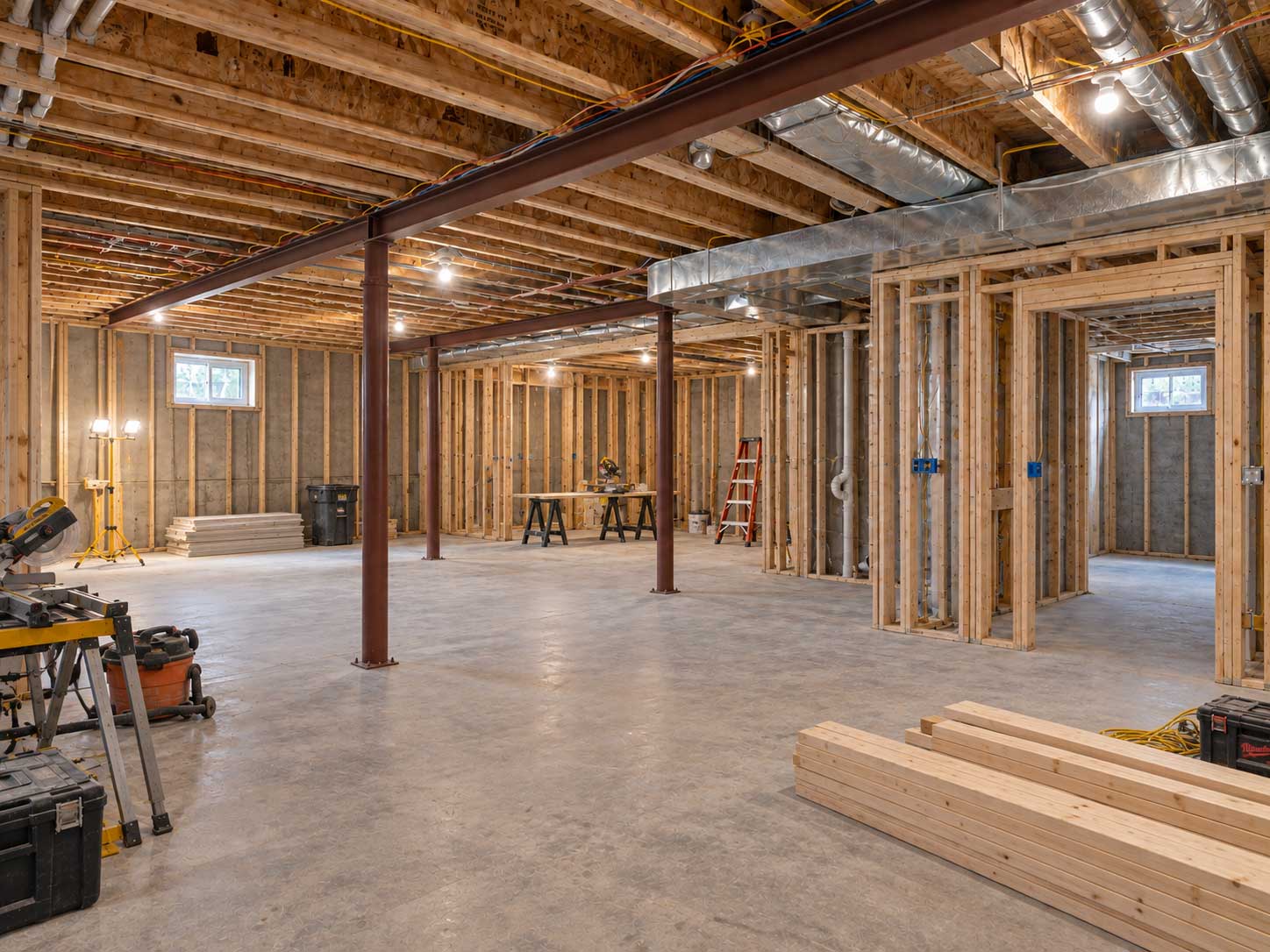 Basement Remodeling and Finishing