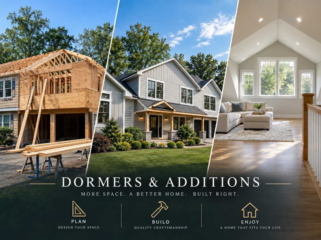 Residential Additions and Dormers